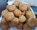 Foto del paso 4 de la receta: Croquetas de Coliflor y Jamón con Maicena
