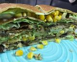 Foto del paso 4 de la receta: Torta de panqueques de verduras