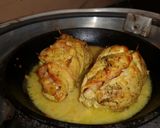 Foto del paso 8 de la receta: Pollo enrollado con espinaca y Mozzarella