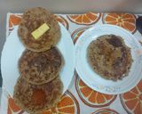 A picture of step 5 of Quinoa flour pancakes 🥞😋.