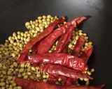 A picture of step 2 of Corn curry.