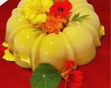 A picture of step 8 of Tropical Jackfruit agar-agar pudding.