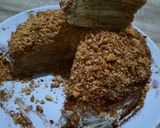 Foto langkah ke 3 dari resep Cocho Regal mille crepes (low sugar).
