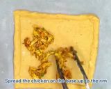 A picture of step 14 of Sweet and savoury chicken pie with cinnamon almonds.