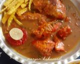 عکس مرحله 5 از دستور خورشت مرغ با رب ذغال اخته