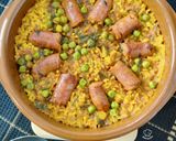 Foto del paso 8 de la receta: Arroz al horno con longanizas y caldo de romero