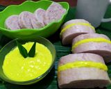 Foto langkah ke 11 dari resep Roti Kukus Pontianak Ubi Ungu dng Selai Serikaya🍠.