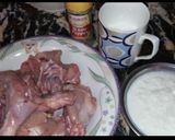 A picture of step 1 of Chicken white handi.