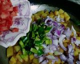 A picture of step 8 of Memon's Fusion Omelette.