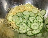 A picture of step 3 of Japanese Tuna Pasta Salad.