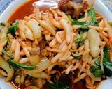 รูปขั้นตอนการทำที่ 4 ของ เนื้อก้ามกุ้งผัดน้ำพริกเผา