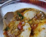 A picture of step 1 of Sambar idli.
