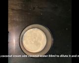 A picture of step 2 of Mango coconut parfait.