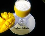 A picture of step 1 of Mango Drink.