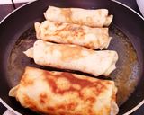 Une image de l'étape 4 de Crêpes fourrées jambon fromage.