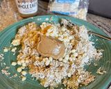 Φωτογραφία βήματος 3 της συνταγής Banana, oatmeal, PB & white chocolate cookies