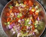 हेल्दी प्रोटीन सलाद (healthy protein salad recipe in Hindi) रेसिपी चरण 3 फोटो