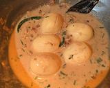 A picture of step 6 of Egg Malai Curry.