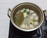 Foto langkah ke 7 dari resep BAKSO DIET (KREASI MENU DIET) no tepung, no msg, no minyak.