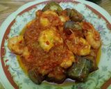Foto langkah ke 4 dari resep Terong udang balado.