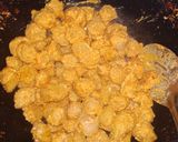 A picture of step 2 of Soya bean biryani.