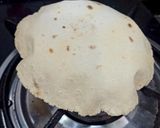 A picture of step 3 of Barley Roti.