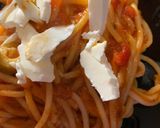 Arrabbiata spagetti recept fázis 2 fotója