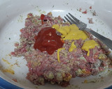 Foto del paso 1 de la receta: Hamburguesa jugosa con calabacín al Gorgonzola