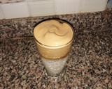 A picture of step 3 of Dalgona coffee.