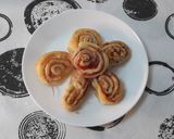 Pas rețetă Foietaj cu șuncă și mozzarella 5 fotografie