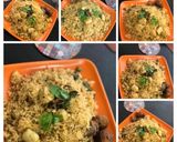 A picture of step 8 of Paneer Matar Pulao.