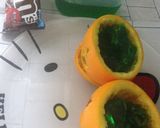 Foto del paso 3 de la receta: Naranjas Decoradas en Forma de Calabaza!!