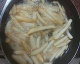 Chicken and eggs cheese sandwiches with french fries recipe step 3 photo