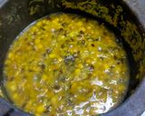 A picture of step 1 of Daal, Bati and Churma (Rajasthani Thali).