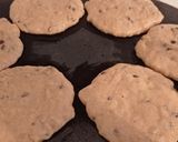 Une image de l'étape 3 de Pancakes healthy aux pépites de chocolat noir.