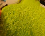 Foto langkah ke 6 dari resep Brownies Pandan Kukus Ny. Liem.