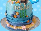 Kue Ulang tahun - (Chocolate Cake base)
