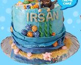 Foto langkah ke 8 dari resep Kue Ulang tahun - (Chocolate Cake base).