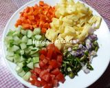 Foto langkah ke 2 dari resep Acar Nanas Segar.