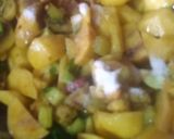 पौष्टिक आलू गोभी फ्राई (paustik aloo gobi fry recipe in Hindi) रेसिपी चरण 3 फोटो