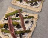 Foto del paso 4 de la receta: Tartaleta salada de espárragos y anchoas