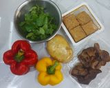 蔬食炒馬鈴薯的食譜步驟1照片