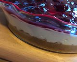 Φωτογραφία βήματος 2 της συνταγής Cheesecake με μαρμελάδα μαυροκέρασο 🍒🍒🍒