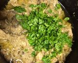 Hình bước làm 4 của món Chicken onion kadai