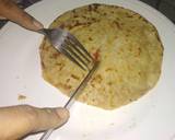 Tamatar wali roti # left recipe step 4 photo