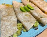 Foto del paso 7 de la receta Quesadillas con verduras y jalapeños al estilo tex-mex🌶🥑🇲🇽