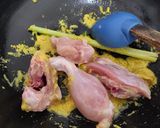 Foto langkah ke 4 dari resep Opor Ayam Bumbu Kuning.