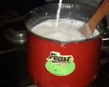 A picture of step 4 of Matka Kulfi #foodiesandfriends.