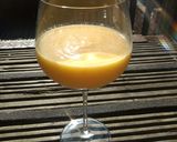 A picture of step 3 of Anything goes cocktail.