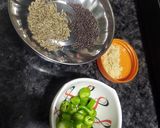 A picture of step 2 of Carrot green peas mix sabji.